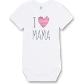 Sanetta Tutina / body per bambino bianco