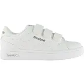 Reebok Sneaker Court Clean Hook &amp; Loop Straps