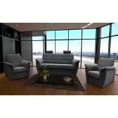 AEA Sofagarnitur 3+1+1 Sitzer Bettfunktion Bettkasten Polstergarnitur Sofa Couch