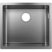 Hansgrohe Lavelli - Lavello sottopiano S719-U500, acciaio inox 43427800
