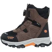 Dockers Boots da neve marrone scuro / nero