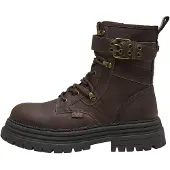 Buffalo Stivaletto stringato 'Lennox' marrone scuro