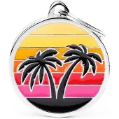 My Family Medaglietta Identificativa Per Animali Domestici Palm Beach