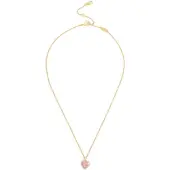 Coach Collana 'Signature C' oro / rosa scuro
