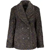 Desigual Cappotto invernale 'COAT_BOTTONE 26WWEW21' nero