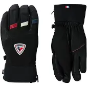 Rossignol - Guanti isolanti e impermeabili - M Strato Ski Gloves R-Shell Dry Black in Pelle - Taglia XL - Nero