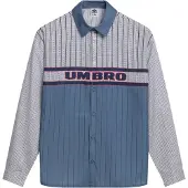 Umbro Camicia blu / blu scuro / rosso / bianco