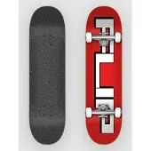 Flip Skateboard Square Logo Red 8.0´´x31.85´´
