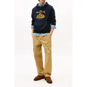 Tommy Hilfiger Herald Skyline Hoody Desert Sky Taglia: XL | Maglioni a maglia Outlet | Uomo