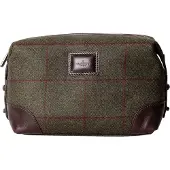 Hackett London per uomo. HM4100100 beauty case horse and hound verde oliva (OSFA), Casual, Classico, Poliestere