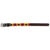 Lexhis Collare Per Cani 2.5 Cm Leather Navajo