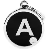 My Family Medaglietta Identificativa Per Animali Domestici Letter A