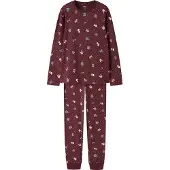 Name it Pigiama 'NKNVismas' abete / arancione / bordeaux / bianco