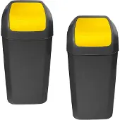 Wellhome Cestino Dei Rifiuti 15l 2 Unità