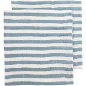 Meyco Baby Mussola Fat Stripe 70x70 Cm 2 Unità