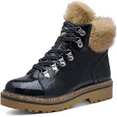 Tamaris Stivaletto stringato beige / navy