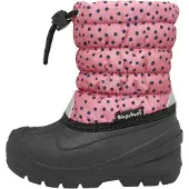 Playshoes Boots da neve blu scuro / grigio argento / rosa / nero