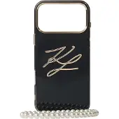 Karl Lagerfeld Custodia per smartphone oro / nero