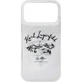 Karl Lagerfeld Custodia per smartphone nero / bianco