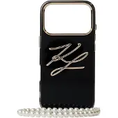 Karl Lagerfeld Custodia per smartphone oro / nero