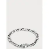 GUESS Braccialetto 'PANTHER' argento