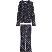 Next Pigiama navy / marrone