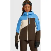 O'Neill Fwc'cruz Triple Snow Jacket Blue Poppy Colour Block Taglia: S | Giacche invernali Outlet | Donna | Bianco