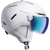 Atomic Savor Visor Stereo S2 Casco da sci (L - 59-63 cm, grigio/bianco)