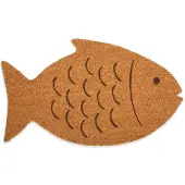 Kikkerland Zerbino Fish Coir 29.5 X 17.75 X 0.5