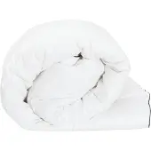 vidaXL , lenzuolo matrimoniale 135 x 200 cm, 100% cotone, bianco