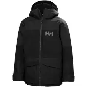 Helly Hansen Kid's Junior Summit 2.0 Jacket Giacca da sci Bambini (14 Years, nero)
