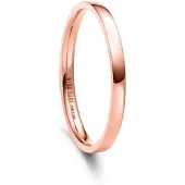 MARRYA Anello 'NS-03 Ehering aus Edelstahl' oro rosé