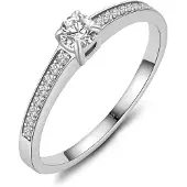 MARRYA Anello 'NS-07 Antragsring aus Edelstahl' argento