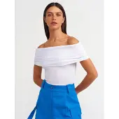 Dilvin Camicia da donna 'Blusen' bianco