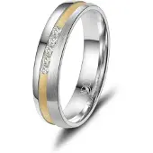 MARRYA Anello 'SI-23 Ehering aus Silber' argento