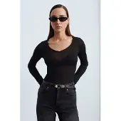 Dilvin Camicia da donna nero