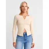 Dilvin Camicia da donna beige