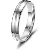 MARRYA Anello 'SI-13 Ehering aus Silber' grigio argento