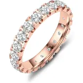 MARRYA Anello 'NS-15 Ehering aus Edelstahl' oro rosé