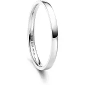 MARRYA Anello 'NS-01 Ehering aus Edelstahl' argento