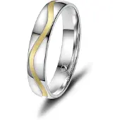 MARRYA Anello 'SI-27 Ehering aus Silber' oro