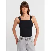Dilvin Camicia da donna nero