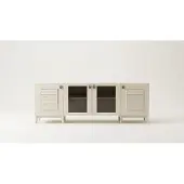 Xl Moebel Gmbh Credenza beige, comoda, moderna, spaziosa, elegante, in legno, rettangolare