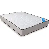 OEM Materassi Stockholm, 190 x 105 x 21 cm, bianco/grigio
