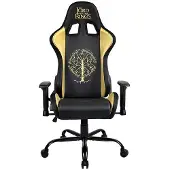 OEM Sedia da gaming, ergonomica, in ecopelle, nera