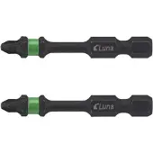 Luna Phillips PH2 IMPACT Torsionsbits 50 mm (2 pezzi)