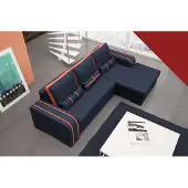 AEA Sofa Schlafsofa Designer Sofa mit Bettfunktion + Bettkasten Ecksofa Couch
