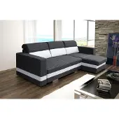 AEA Sofa Schlafsofa Designer Sofa mit Bettfunktion + Bettkasten Ecksofa Couch