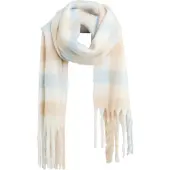 Next Sciarpa nudo / blu chiaro / bianco