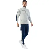 Givova Tuta da jogging grigio / bianco